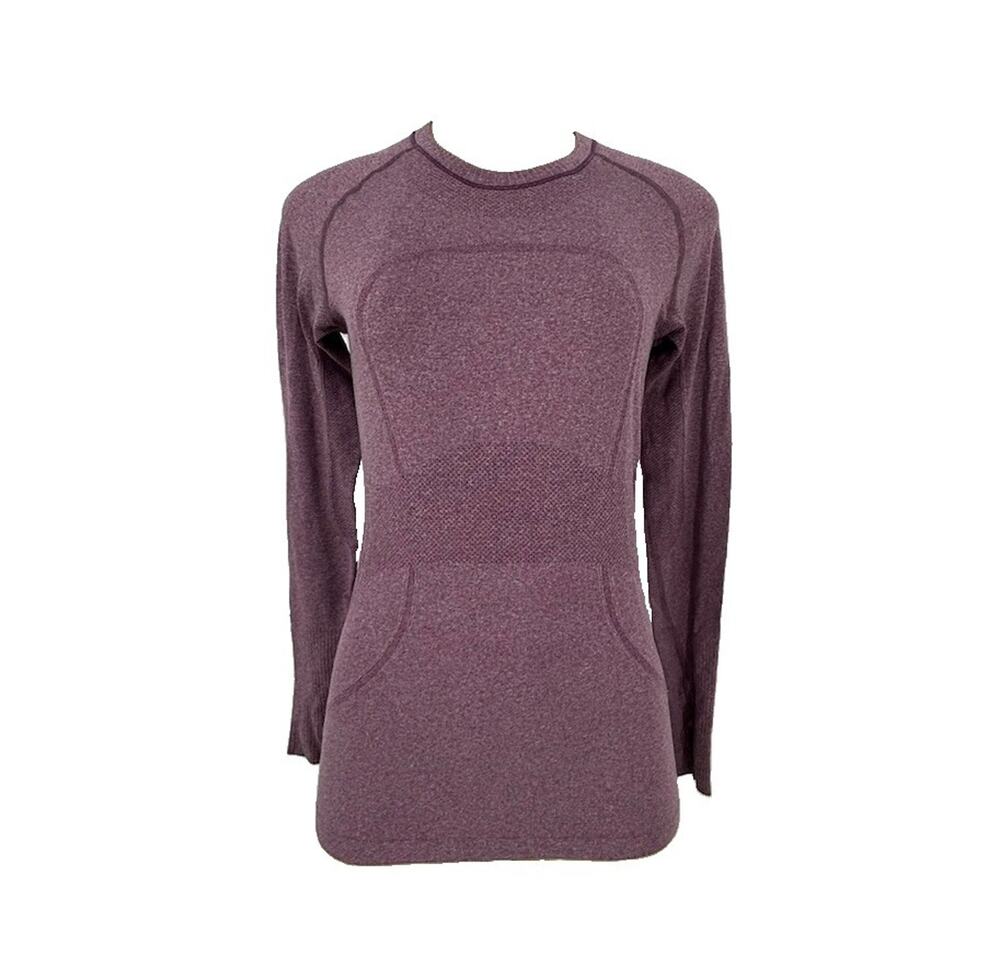 Lululemon Size 6 Women Swifty Tech Long Sleeve T-shirt Active Crewneck F12